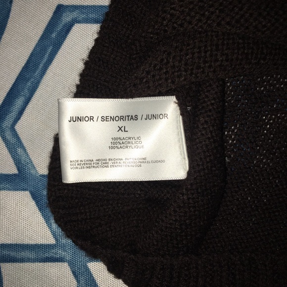 🍁SALE🍁 lei Brown Sweater Dress Size XL juniors - Picture 5 of 8